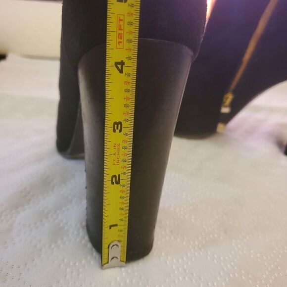 Alberto Fermani  Black High Heel Booties Size 40 - Picture 8 of 10